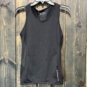 NWT Second Skin‎ Tank M Black Quatroflx High Gauge Compression Performance Gym